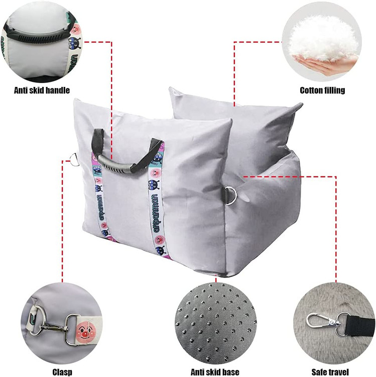 صندلی حیوان خانگی عملکرد گرمایی خوبی دارد و بالشتک نرم آن راحتی فوقالعادهای را برای سگ فراهم میکند