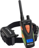 قلاده سگ برقی چهار عملکرد موثر با 0-100 سطح تحریک برای آموزش (بوق، ارتعاش، لرزش و حالت استاتیک و استاتیک) برند: Petrainer  کد : GA 350