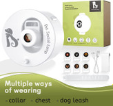 چراغ یقه سگ هالووین سفارشی، می تواند با تمام قلاده های حیوانات خانگی با سگک های آویزان هماهنگ شود