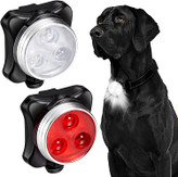 چراغ قلاده سگ ، ضد آب ، شارژی و 4 حالت نور  برند : Tuanse  کد :  GH 560