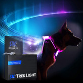 جلیقه سگ بدون کشش با چراغ شارژی