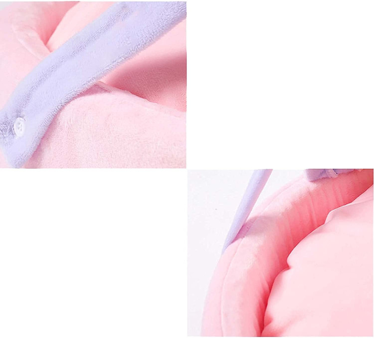 عمدتاً از پارچه مخملی ساخته شده است، پرکننده: پنبه PP با الاستیک بالا و روی خود فرو نمیریزد، که لطافت و راحتی نهایی را برای بچه گربه یا توله سگ شما فراهم میکند.