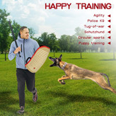 آستین گاز گرفتن سگ با دو دسته، یک دسته داخلی و یک دسته بیرونی طراحی شده است