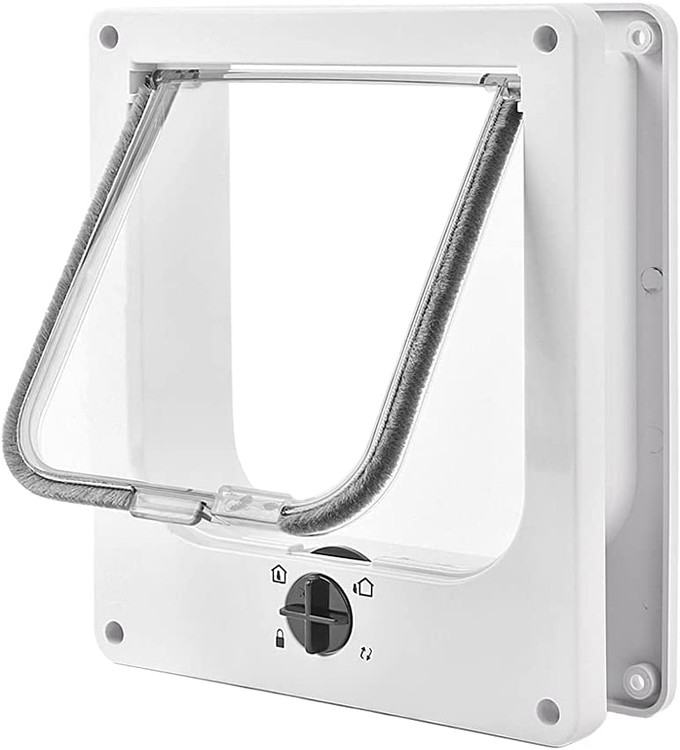 برای همه حیوانات خانگی، درب دستی حیوان خانگی بی صدا روی دیوار/چوبی/درب upvc