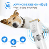 اگر حیوانات خانگی شما موهای بلند و ضخیم دارند، ابتدا باید از شانه و قیچی کوتاهتر استفاده کنید، در غیر این صورت، گیرههای آرایشگر سگ ممکن است گیر کنند.