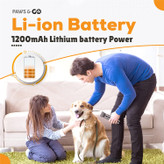 با گیره های شارژی ما، شما این آزادی را خواهید داشت که حیوان خانگی خود را در هر جایی که مناسب است، نگهداری کنید تا احساس امنیت و امنیت کنند.