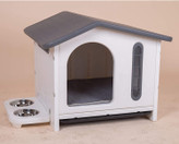 این شامل 6 قسمت است که با پیچ های پلاستیکی بسته می شود، بنابراین محکم و بادوام است و می توانید از خانه سگ در فضای باز استفاده کنید.