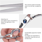 تنظیم مهره می تواند تنظیم سفتی قیچی را راحت تر کند.