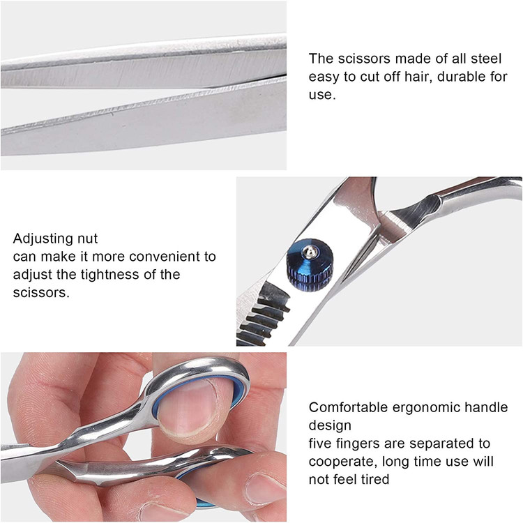 تنظیم مهره می تواند تنظیم سفتی قیچی را راحت تر کند.