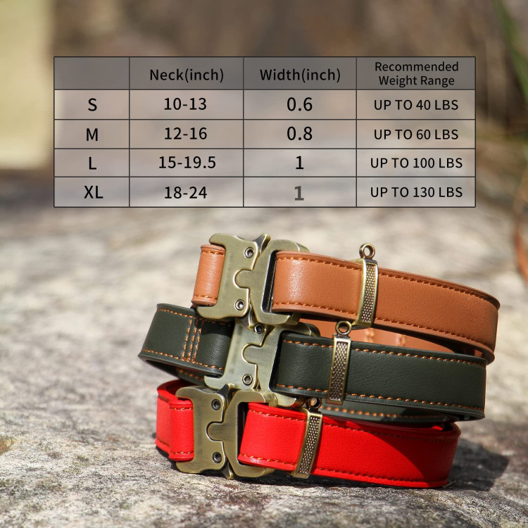 فورا قلاده را برای محافظت از حیوان خانگی رها کنید. سگک ها از آلیاژ روی ساخته شده اند