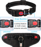 تسمه های کاملاً قابل تنظیم در سینه و گردن باعث می شود که برای دوست خز شما مناسب باشد. عالی برای پیاده روی، دویدن، تمرین یا پیاده روی