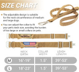 چه قلاده باشد و چه بندقلاده، از لوازم فلزی استفاده می شود. سگک روی قلاده یک سگک فلزی است که مخصوص کارهای تاکتیکی طراحی شده است و به راحتی میتوان آن را بسته و محکم کرد