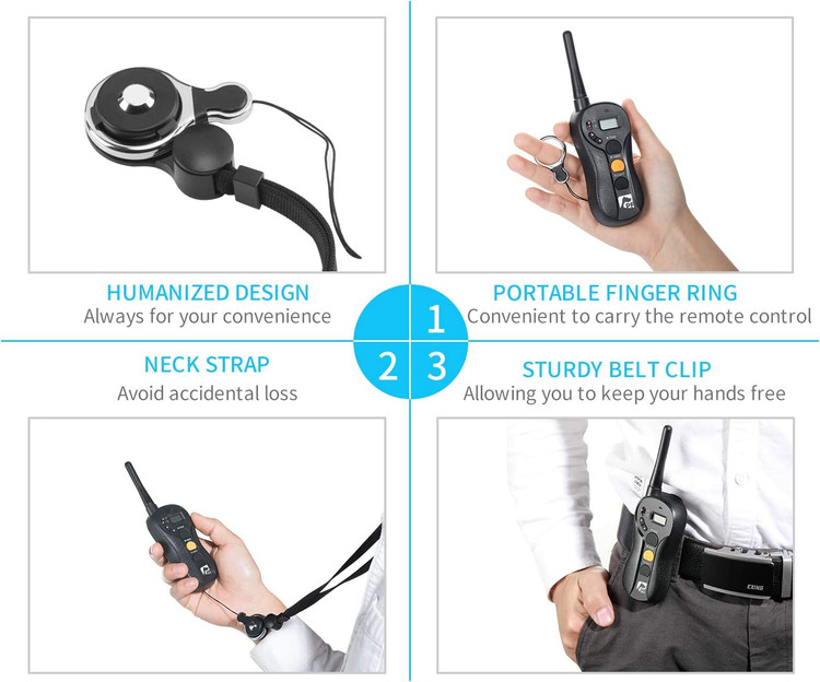 این قلاده آموزش سگ بدون شوک برای سگ های بالای 6 ماه و با وزن 22 تا 100 پوند مناسب است.