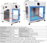 در مقایسه با جعبه خشک کن معمولی، حجم هوای تازه بیش از 30 درصد افزایش می یابد تا از بسته نشدن فضای داخلی اطمینان حاصل شود