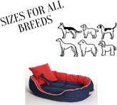 در اندازه ها و رنگ های مختلف مطابق با فضای داخلی خانه شما و سگ های نژاد کوچک، متوسط یا بزرگ موجود است.