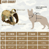 با یک بخش حلقه 3 "x7.5" در سمت راست و چپ، یک پانل حلقه در بالا، می توانید تعدادی تکه های "Do Not Pet"، "In Training"، "Service Dog" اضافه کنید