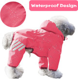 می تواند از سگ در برابر باد و باران در بدترین آب و هوا محافظت کند که سگ شما را در تمام طول روز خشک و راحت نگه می دارد.