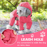 بند انعکاسی نه تنها حس طراحی را به بارانی سگ می بخشد، بلکه دید بهتری را در تاریکی زیر نور افزایش می دهد که می تواند سگ را هنگام راه رفتن ایمن نگه دارد.