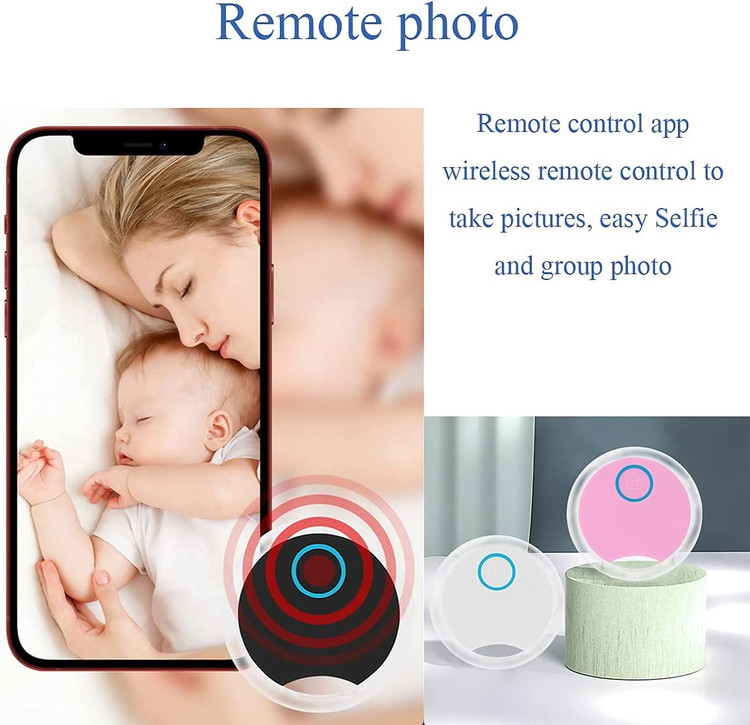 زنگ هشدار ضد گم شدن، سلف پرتره کنترل از راه دور