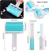 این مجموعه چنگک زن نه تنها سگ ها، گربه ها و موهای خرگ موهای انسان و گرد و غبار عمومی را نیز به خوبی کار می کند