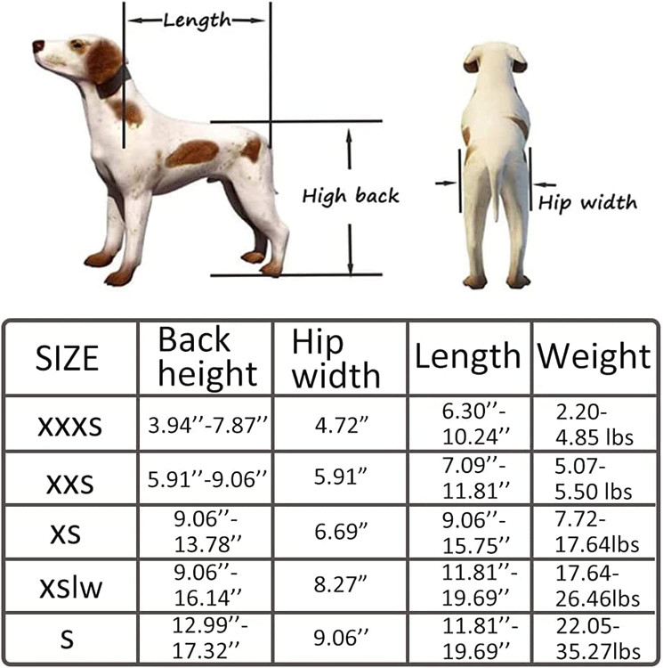 با تایید دامپزشک، ویلچر مناسب برای سگ هایی با پاهای عقب محدود یا غیرفعال، مخصوص سگ ها و گربه های با پاهای عقبی طراحی شده است تا بتوانند مانند جوانان معمولی راه بروند و بدود.