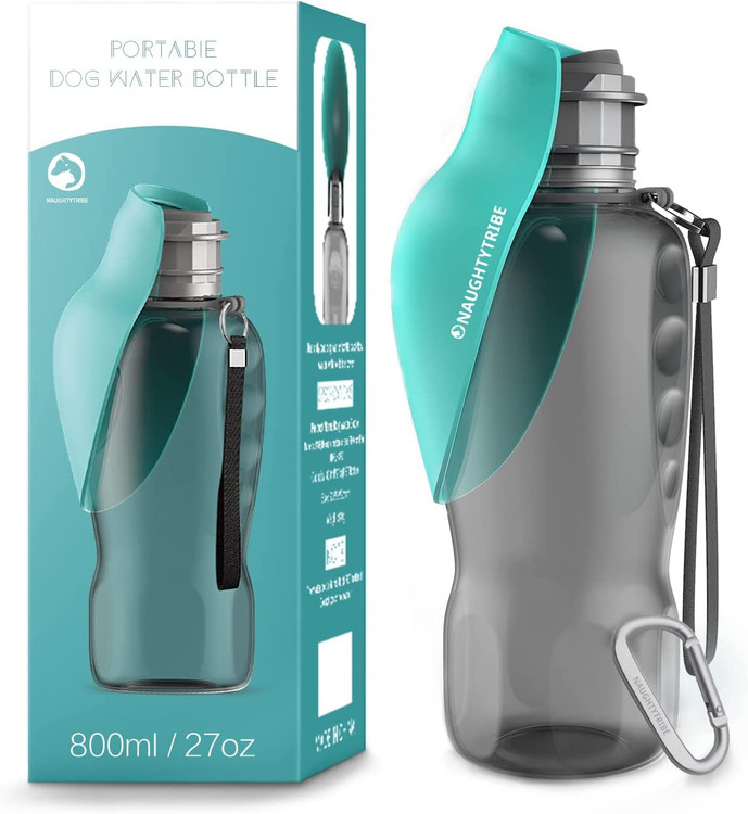 بطری آب مسافرتی حیوان خانگی ( بطری آب سگ ) برند: NAUGHTYTRIBE کد : BO 80