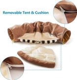 لوله تونل گربه شیک با هر طرح دکوراسیون خانه سازگار است.