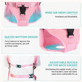 محصول ما دارای 4 رنگ و 4 اندازه است. کوله پشتی سگ برای سگ های کوچک متوسط طراحی شده است (وزن بیش از حد می تواند بار زیادی را بر دوش صاحبش بگذارد)