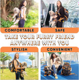 بسته به ترجیح خود آن را در پشت یا جلو بپوشید