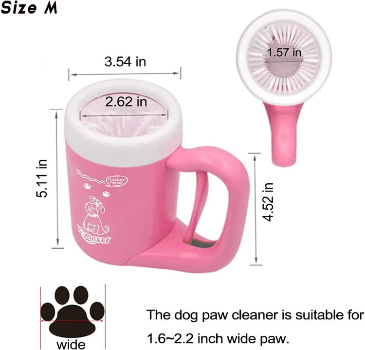 استفاده و تمیز کردن این ماشین شستشوی پای سگ آسان است