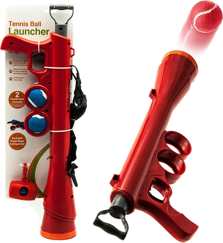 پرتاب کننده توپ تنیس برای سگ ، لانچر توپ سگ برند: Petopedia کد : DT 440