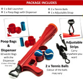 توپ سگ را بیشتر و سریعتر بدون خم شدن برای برداشتن مجدد توپ با دست پرتاب کنید