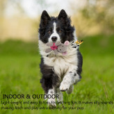 بدنه لاستیکی با طعم گوشت گاو 100٪ مواد غذایی واقعی باعث می شود سگ بیشتر جویدن را دوست داشته باشد