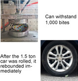 ذرات روی توپ برای کمک به تمیز کردن دندانهای حیوان خانگی و ماساژ زبان حیوان خانگی طراحی شدهاند