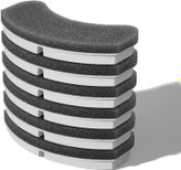 فیلتر آبخوری گربه بسته 6 عددی ( فیلتر آبنمای حیوانات خانگی ) برند: HUIKYO کد : F 202