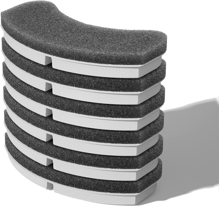 فیلتر آبخوری گربه بسته 6 عددی ( فیلتر آبنمای حیوانات خانگی ) برند: HUIKYO کد : F 202