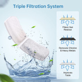 حیوان خانگی خود را سالم نگه دارید هر عنصر فیلتر از پنبه فیلتر ریز متخلخل، کربن فعال پوسته نارگیل و رزین تبادل کاتیونی برای تصفیه آب برای محافظت از سلامت گربه استفاده می کند