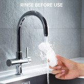 هر عنصر فیلتر از پنبه فیلتر ریز متخلخل، کربن فعال پوسته نارگیل و رزین تبادل کاتیونی برای تصفیه آب برای محافظت از سلامت گربه استفاده می کند