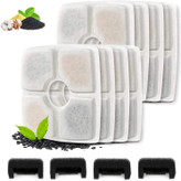 فیلتر آبخوری گربه بسته 8 عددی ( فیلتر آبنمای گربه و فواره سگ ) برند: AGEETXT کد : FA 203