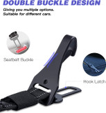 کمربند ایمنی سگ ما به 2 نوع سگک خودرو مجهز شده است