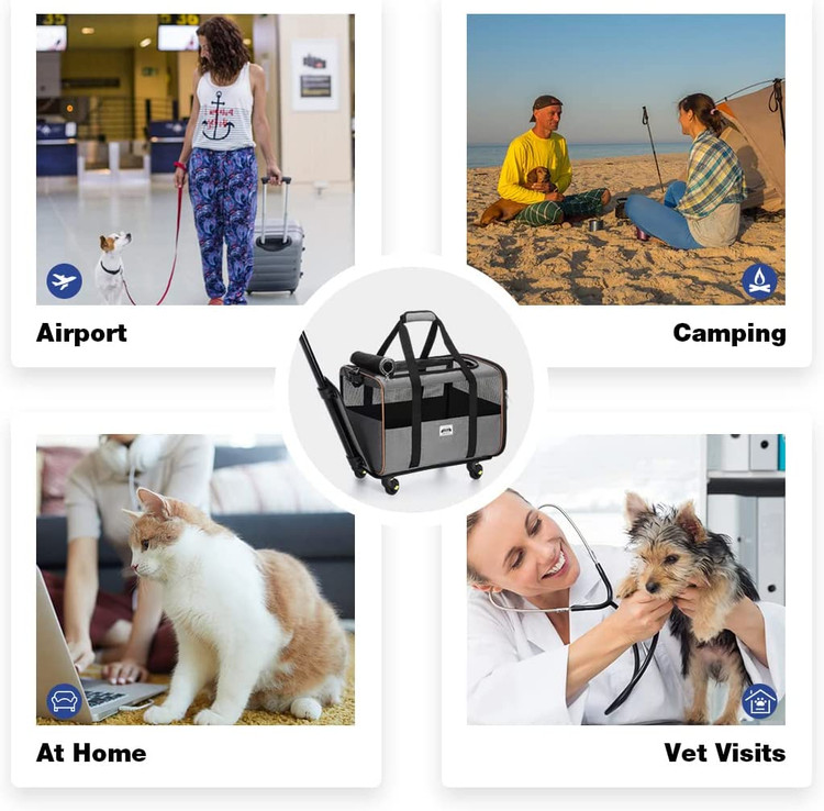 پلت فرم به طور ایمن با نوار چسب درجه بالا متصل می شود در حالی که چرخ ها به راحتی جمع و یا جدا می شوند.