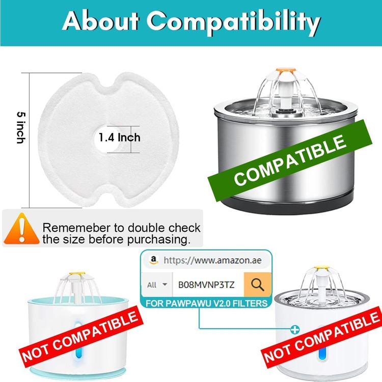 موهای حیوانات خانگی را فیلتر کند، گرد و غبار، ذرات غذا، فلزات سنگین، مواد مختلف، بوها، به طور موثر کیفیت آب را حفظ کند، و حیوانات خانگی می توانند در طول روز آب تمیز بنوشند.