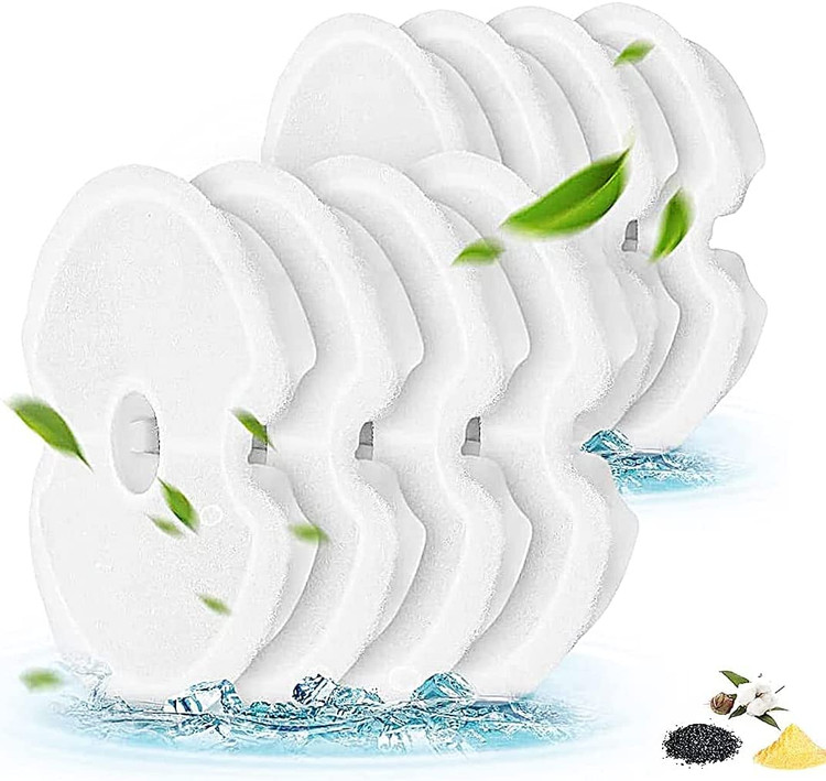 فیلترآبخوری ،آبنمای اتوماتیک گربه ، فیلتر آب چشمه حیوانات خانگی پک 8 عددی برند: jaffiust کد : FA 206