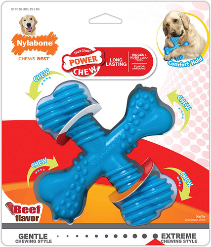اسباببازی جویدنی دندانی سگ برند : Nylabone کد : AB 780
