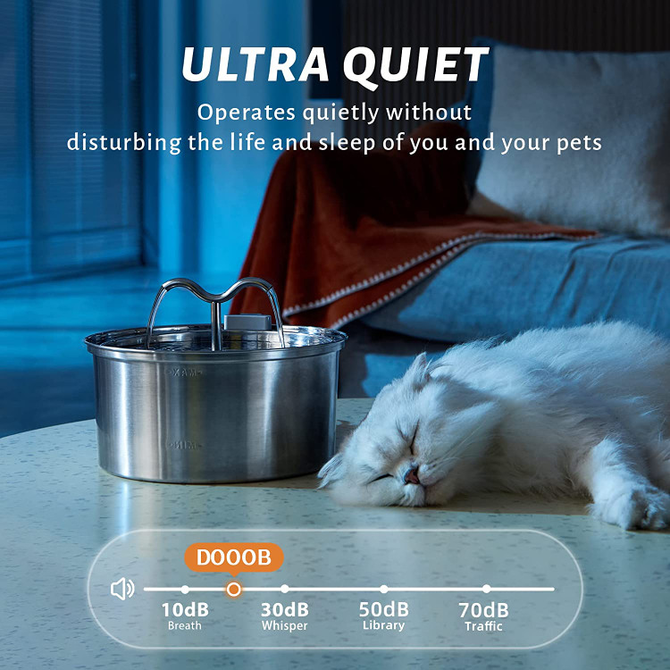 کیفیت آب، طعم و مزه را بهبود ببخشید، برای حیوانات خانگی دوست داشتنی خود آب خالص و شیرین تری ارائه دهید.