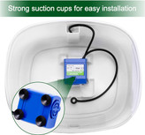 1.5 وات مصرف انرژی کم و پمپ جایگزین آبنمای گربه فوق العاده بی صدا، خواب شیرینی را به شما و حیوانات خانگی تان می دهد.