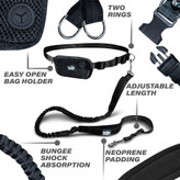 بند را می توان به راحتی از کمربند جدا کرد و مانند یک بند معمولی با دسته تردد کوتاه به عنوان امتیاز استفاده کرد.